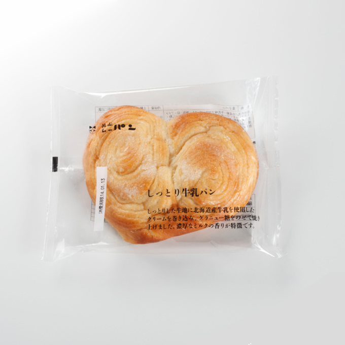 しっとり牛乳パン